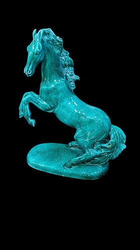 Scultura cavallo misa rara - cavallo,