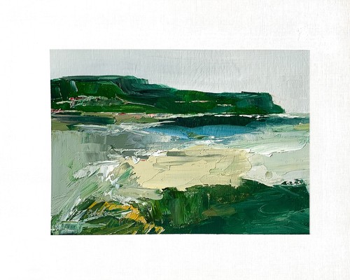Dipinto paesaggio olio 8x10