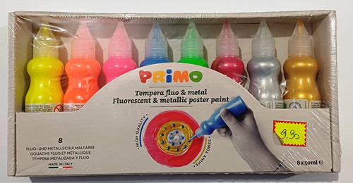 Tempera pronta primo set 6 - tempera, da