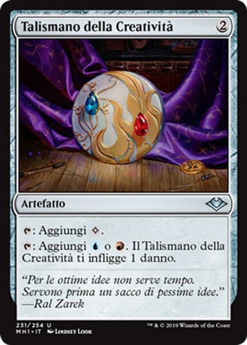 Mtg talisman creativity exc - mtg,