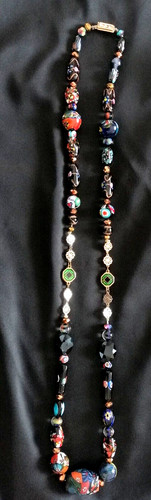 Collana vintage art dèco - dèco,