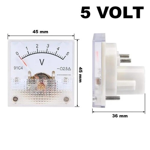 Voltmetro analogico - voltmetro, di