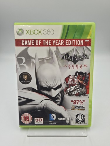 Xbox360 batman arkham - batman, city