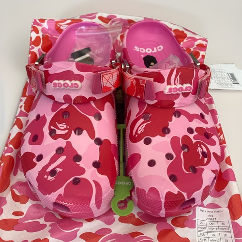Bape crocs - x,