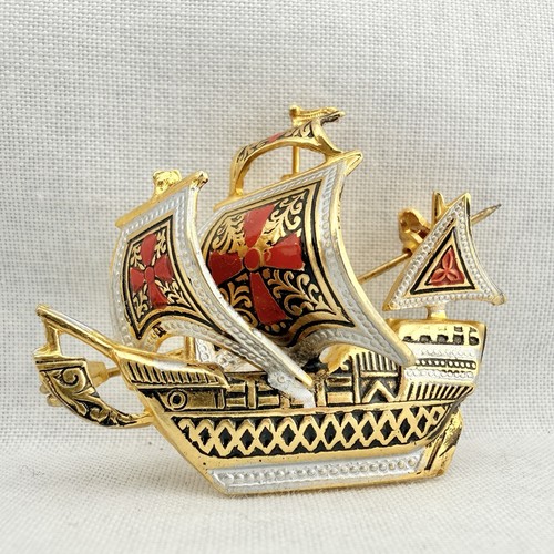 Spilla nave spagnola - , vintage