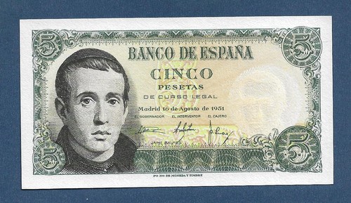 Spain españa pesetas - spain, 5