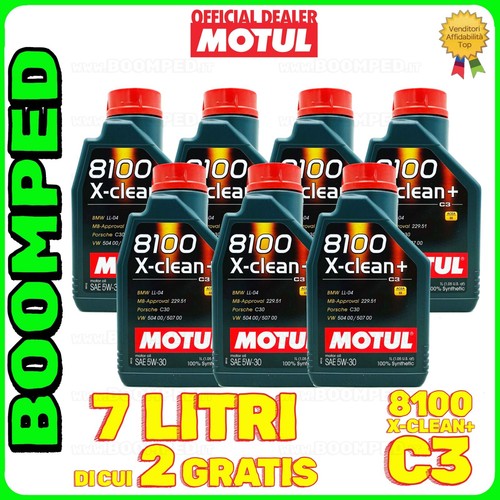 Olio motore motul 8100 - lt,