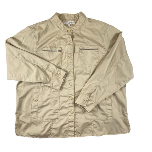 Vintage tommy hilfiger shacket - vintage,
