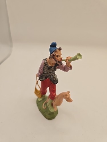 Personaggio presepe vintage - presepe,
