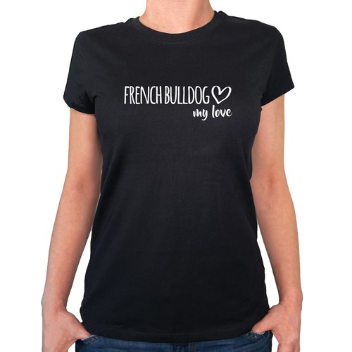 Shirt donna bulldog francese - t-shirt,