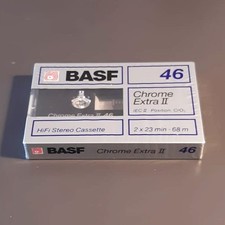 Audio cassette basf chrome - audio,
