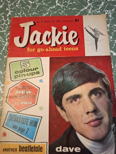 Rare vintage jackie magazine - rare,