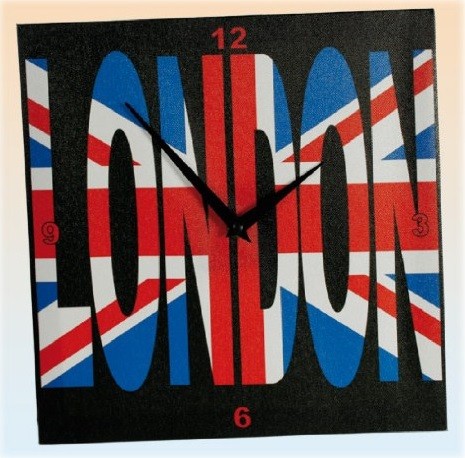 Orologio parete quadrato - orologio,