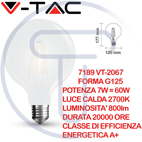 Tac 7189 lampadina led - v-tac,