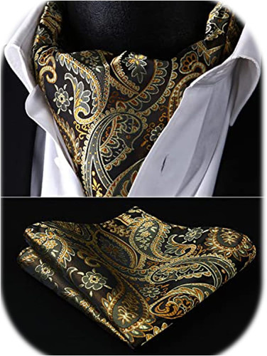 Ascot uomo paisley floreale - uomo,