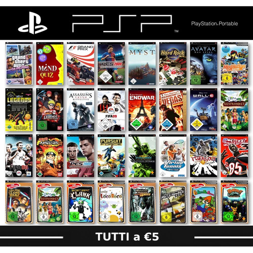 Psp playstation gioco scelta - psp,