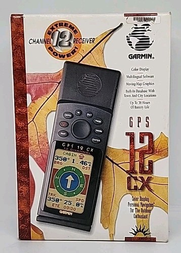 Garmin gps 12cx extreme - 12cx, power