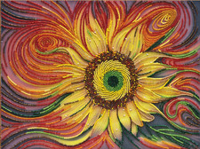 Kit ricamo perline Sunny Pulse