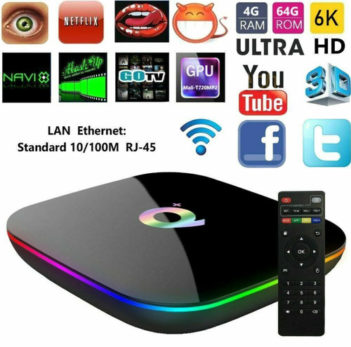 Smart box plus android - tv, q-plus