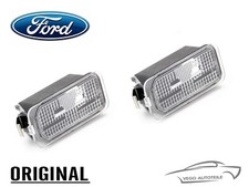2x LUCI TARGA ORIGINALI FORD ILLUMINAZIONE C-MAX FIESTA FOCUS GALAXY