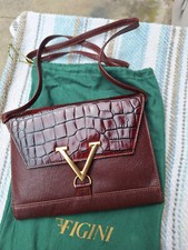 Borsa Valentino rettile color bordeax con tracolla nuova misure 22 x 16 cm