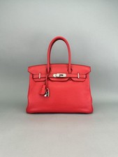 Hermes Birkin 30 Togo Rouge