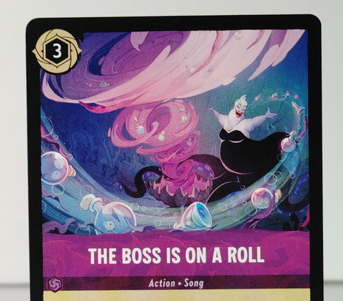 The boss roll - a,