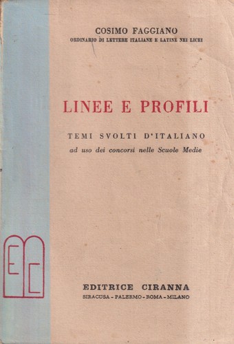 Linee profili faggiano - linee, e
