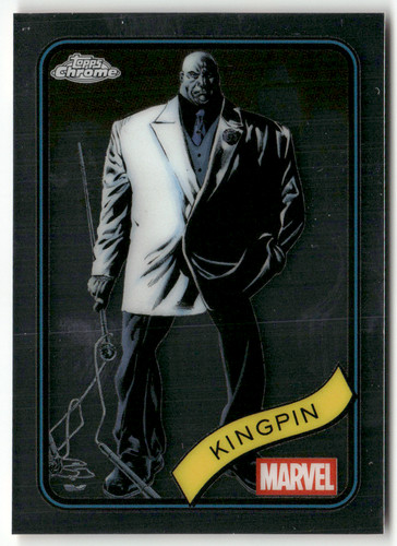 Topps marvel chrome - chrome, carta