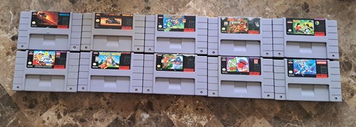 Lotto giochi snes - 10, super