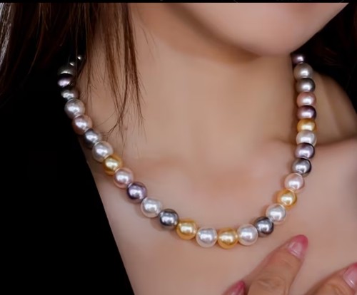 Collana perle acqua - collana, d’acqua
