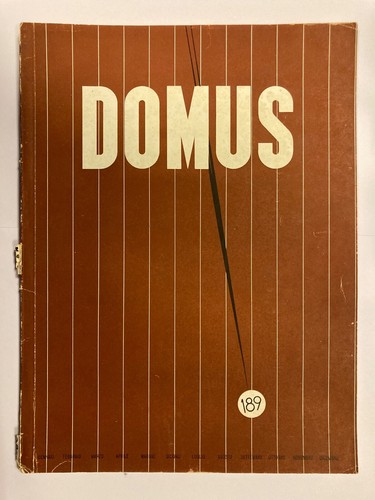 Domus 1943 189 architettura - n.,