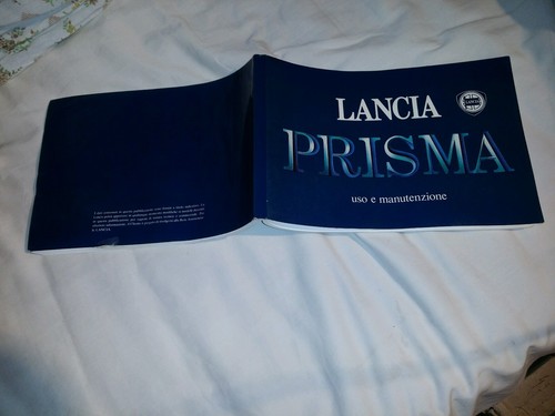 Lancia prisma libretto uso - lancia,