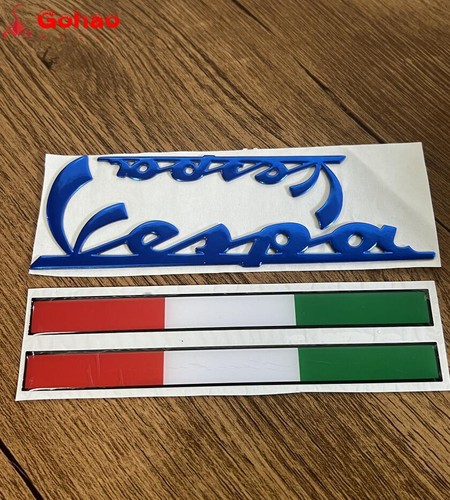 Blue fairing badge italy stick - fairing,