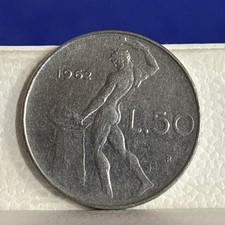 50 LIRE 1962 REPUBBLICA