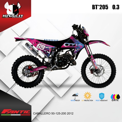 Kit grafiche opache per - per, fantic