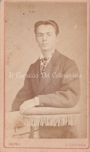 Luigi lamarra napoli - lamarra, ritratto