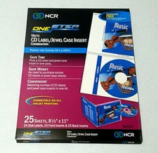 NCR Etichetta CD Jewel Inserto