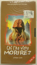 vhs - CHI L'HA VISTA MORIRE -