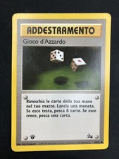 Pokemon gioco D'azzardo 60/62 Fossil Prima Edizione Wizards ITA Carte Vintage