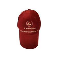 Cappello burgandy john deere - john,