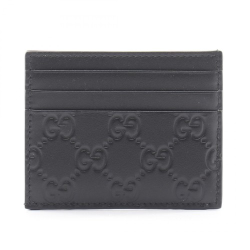 Gucci emblem card case - gg,