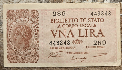 Italia lira 1944 - 1,