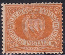 Z640  SAN MARINO – 5 c