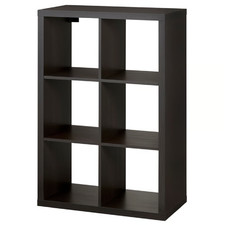 IKEA KALLAX scaffale nero