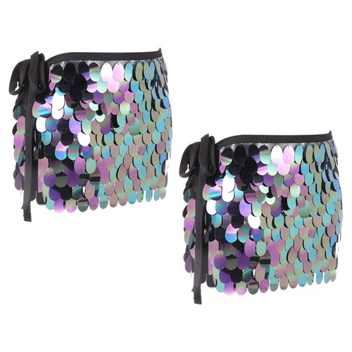 Gonna corta paillettes donna