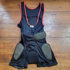 Tuta pantaloncino AXO uomo XL base rigida imbottita pettorina MTB fodera armatura vintage