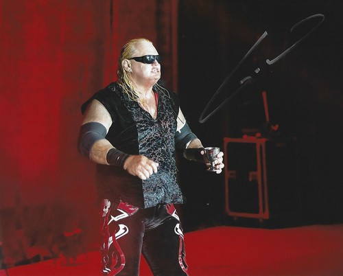 Foto firmata gangrel 8x10 wwe - foto,