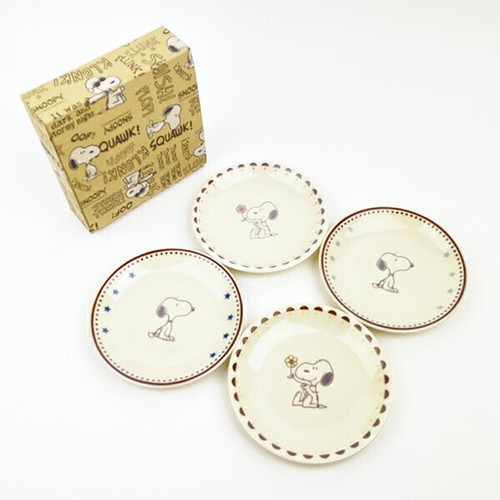 Peanuts snoopy piatto - set, 4