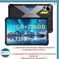 FOSSiBOT DT2 – Tablet Outdoor Android 13 Rugged con Batteria 22000mAh - TESTATO